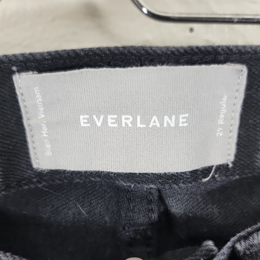 Everlane Black Women's Cropped High Rise Jeans Size 29 - Picture 2 of 4